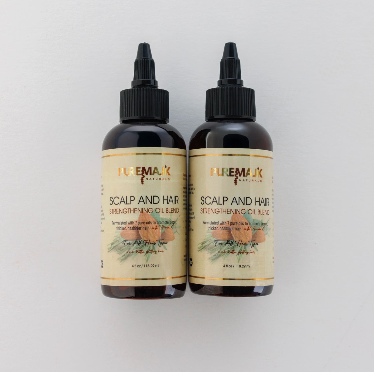 Scalp and Hair Strengthening Oil Blend- 2 Bottle BUNDLE