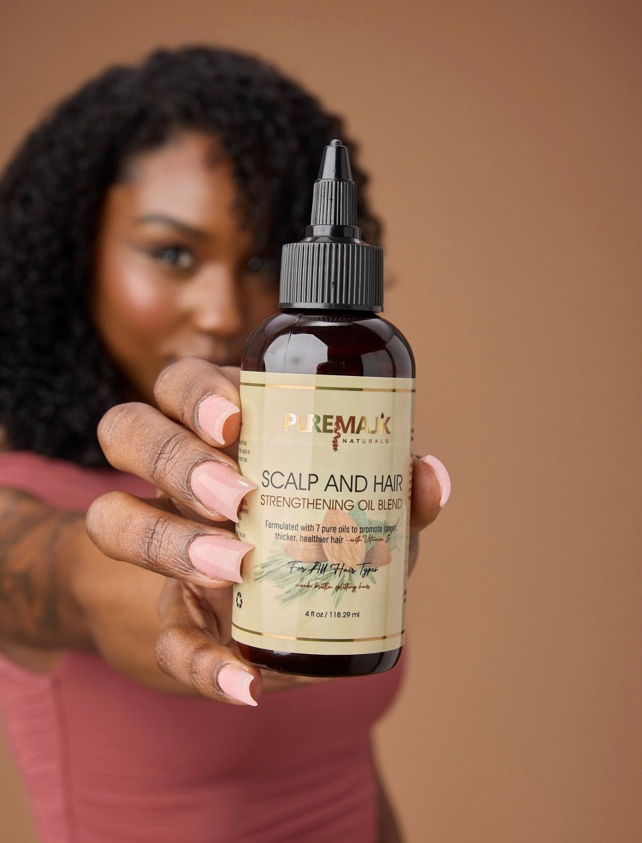 Scalp and Hair Strengthening Oil Blend- 2 Bottle BUNDLE